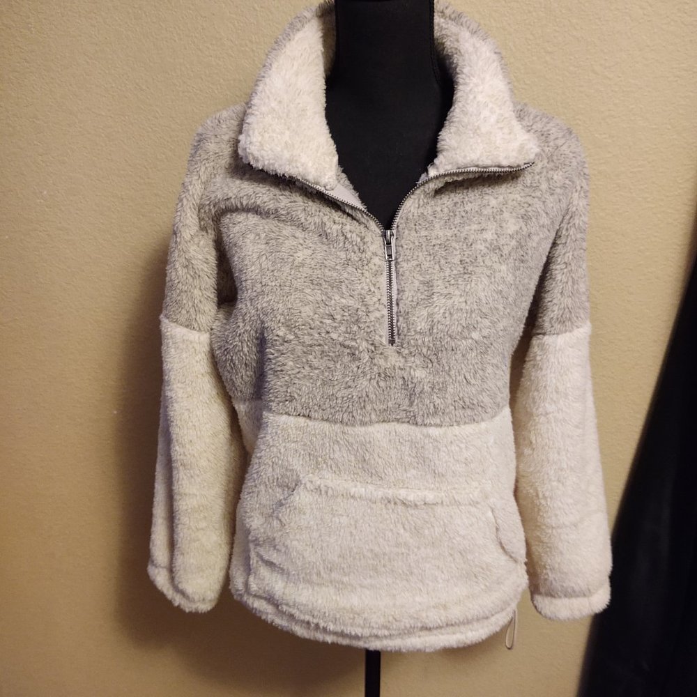 Miss  Chevous Sherpa Fleece Pullover